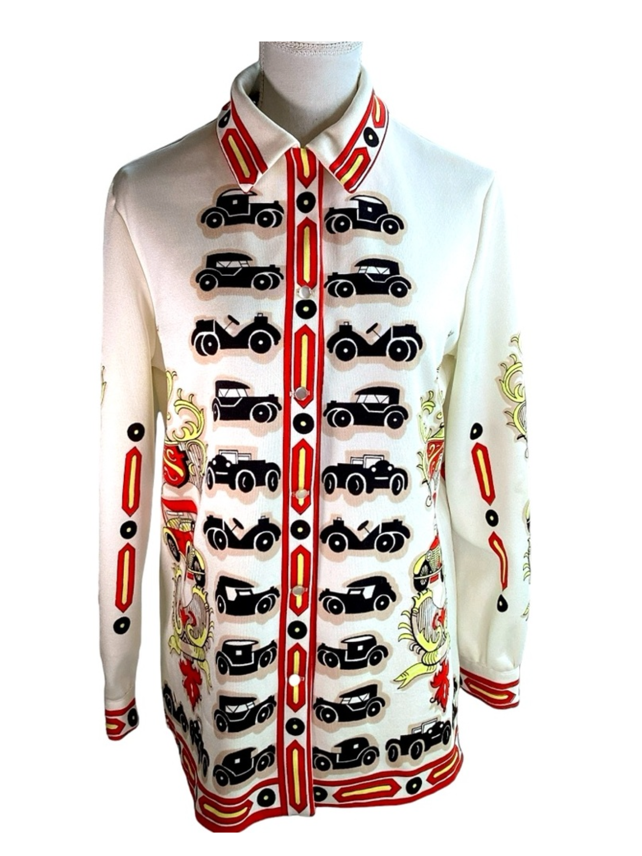 1960's Hamilton 8 Dallas Long Sleeve Whimsical Shirt