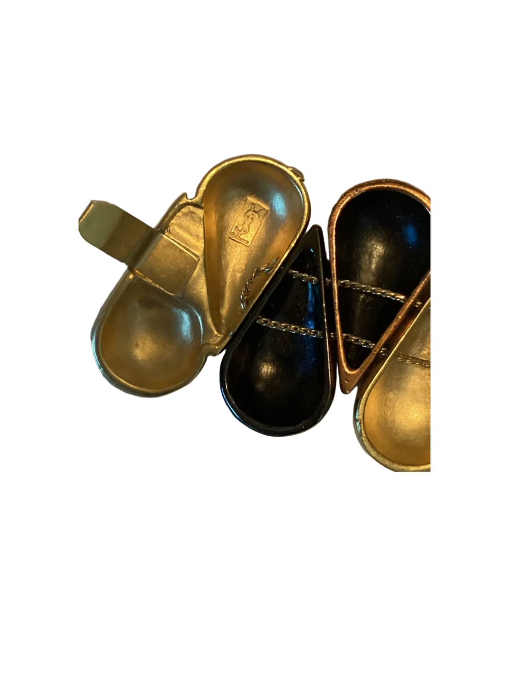 Circa 1980 Yves Saint Laurent Earring & Bracelet Set