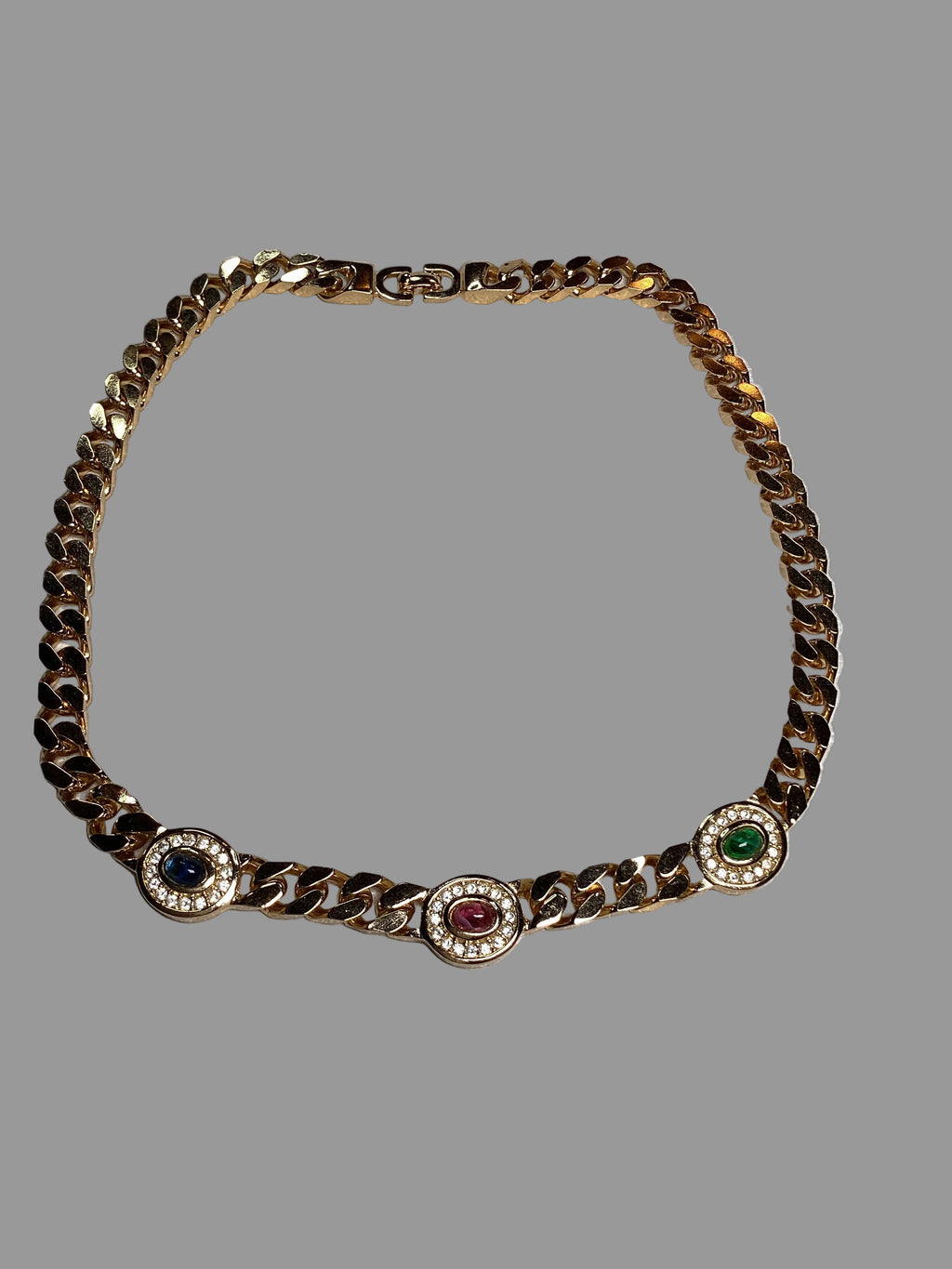 Circa 1960’s Christian Dior Cabochon Necklace