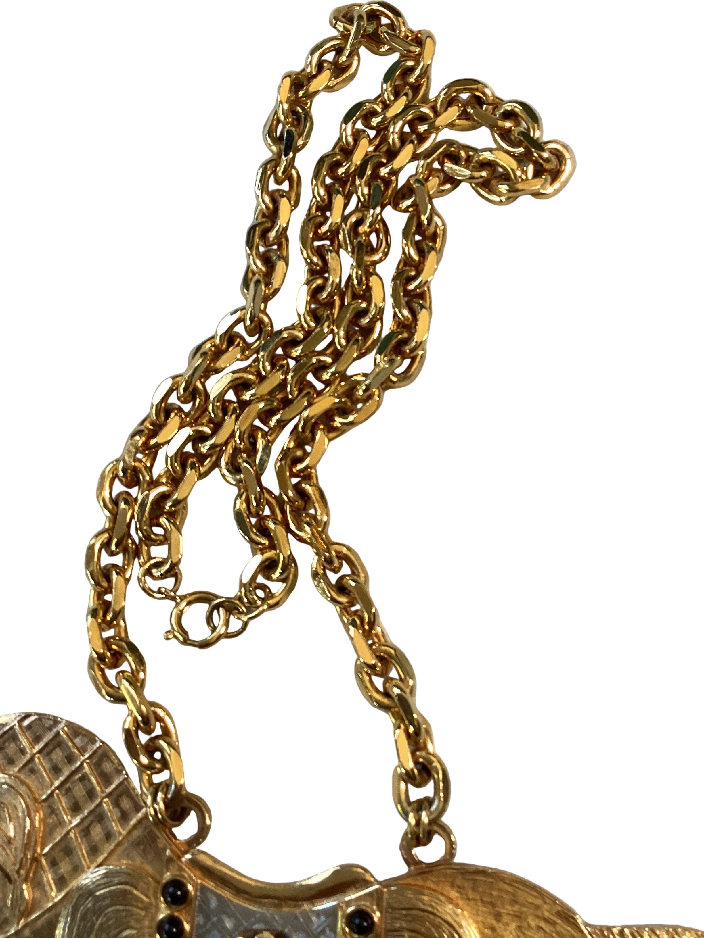 RARE Vintage Cadoro Horse Necklace