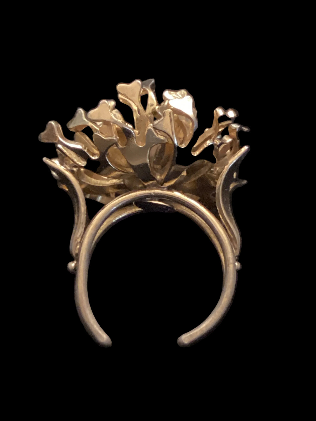 1966 Signed Grossé Germany Brutalist Statement Ring