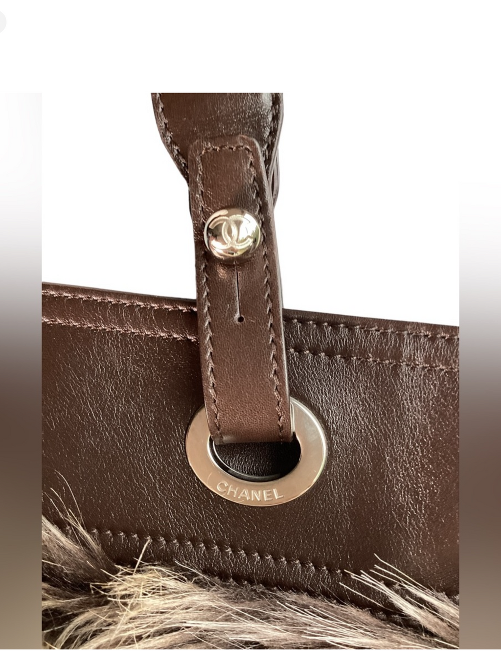 Chanel Paris Biarritz Fantasy Fur Tote