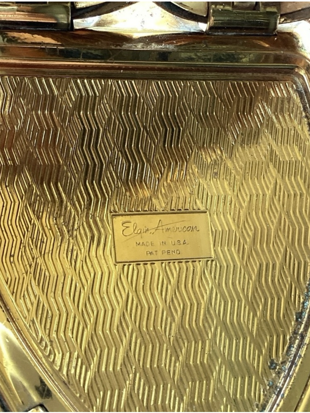 Rare Vintage Salvador Dalí "Bird in Hand" Compact by Elgin American - c. 1950
