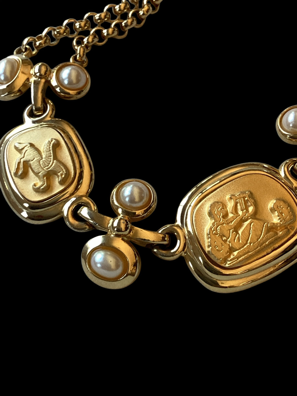 John Medeiros XIII Roman Warrior Cameo Necklace