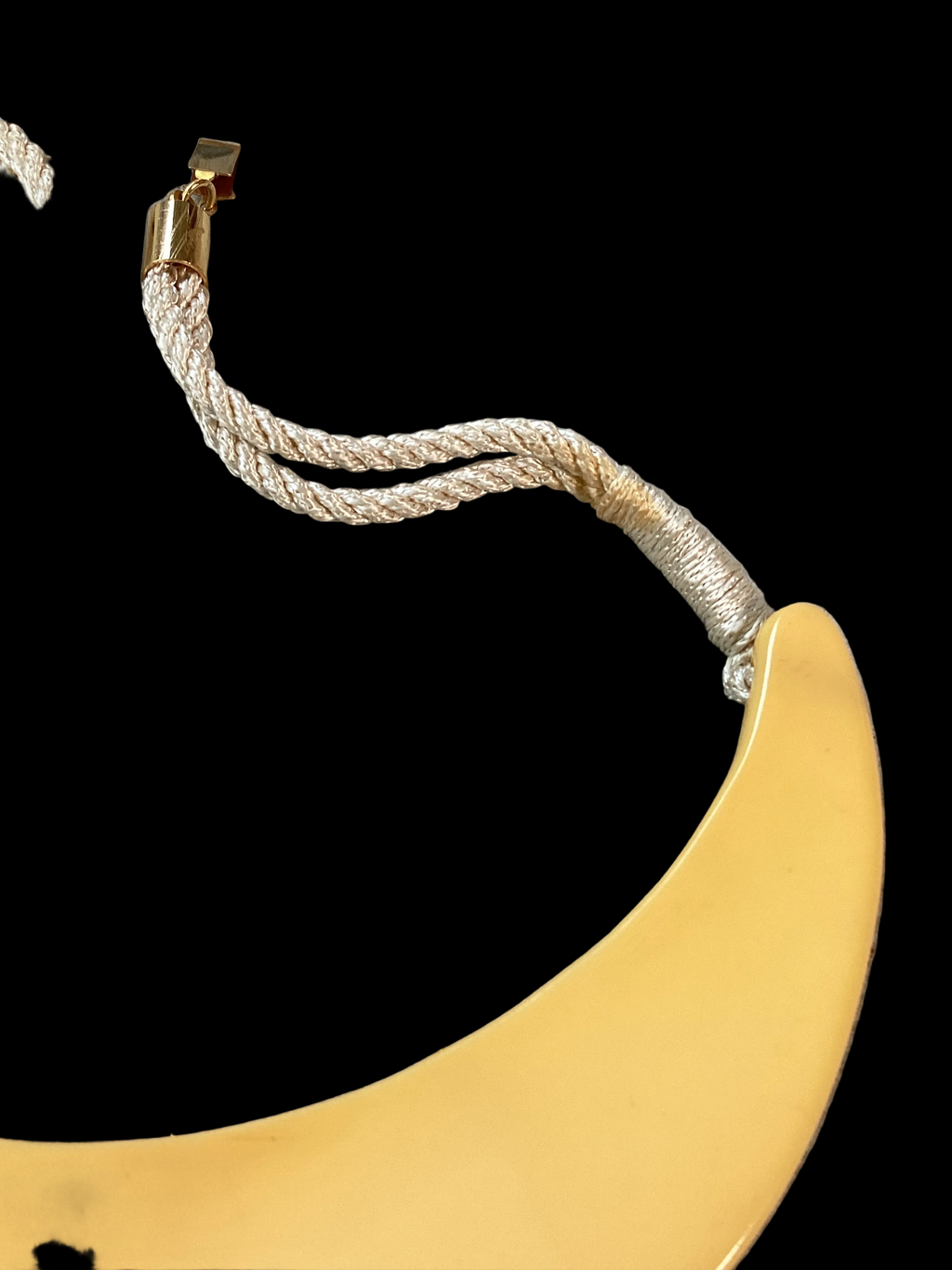 Circa 1970 Valentino Lucite Collar Necklace