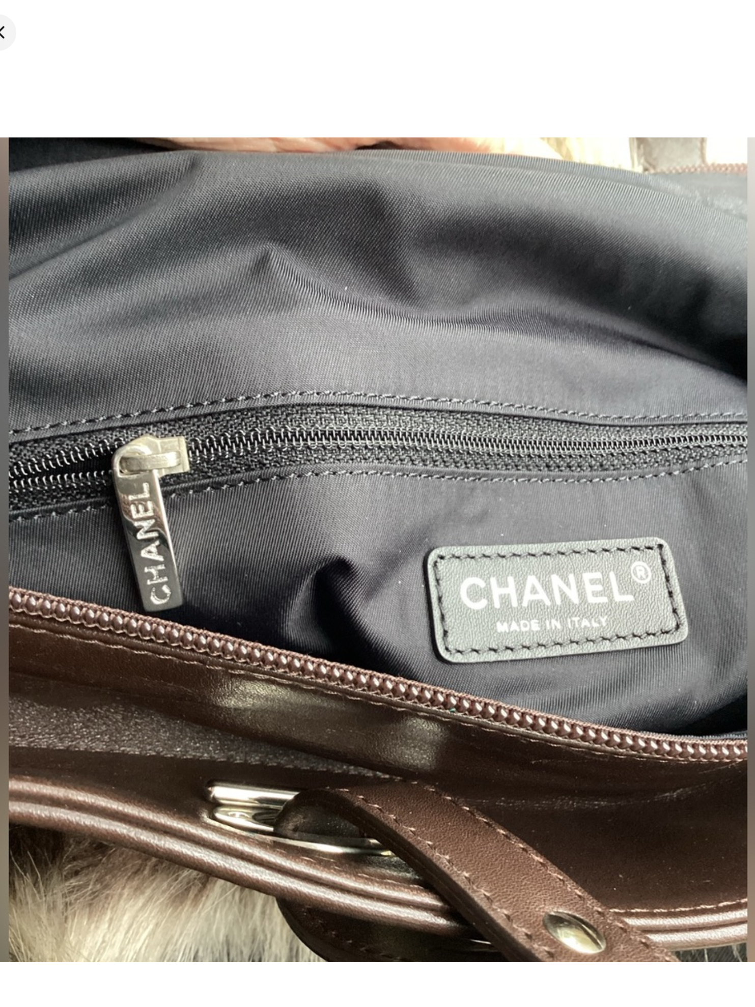 Chanel Paris Biarritz Fantasy Fur Tote