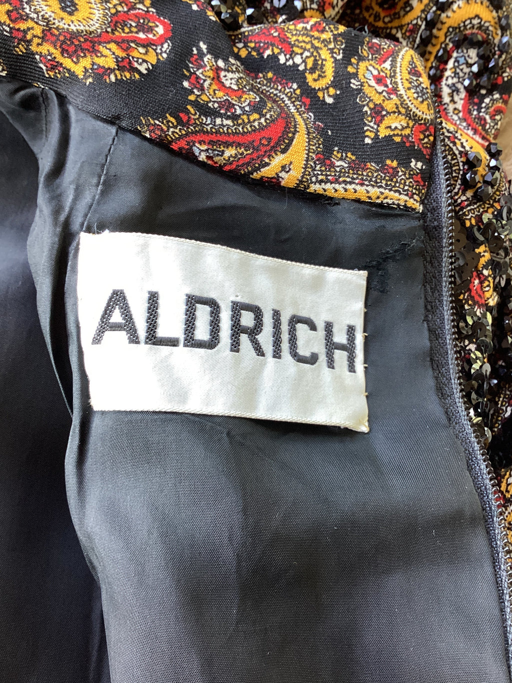 One-Of-A-Kind 1960’s Larry Aldrich Cocktail Dress