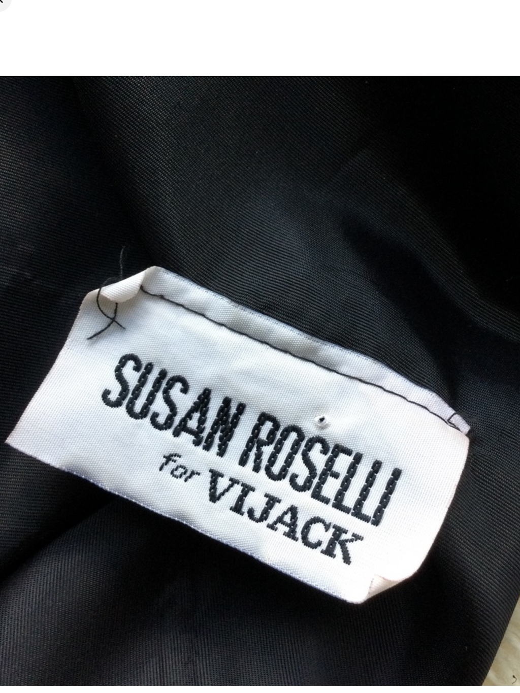 Glamorous 1980's Susan Roselli for Vijack Party Dress