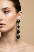 Edouard Rambaud 1980’s Runway Shoulder Duster Earrings