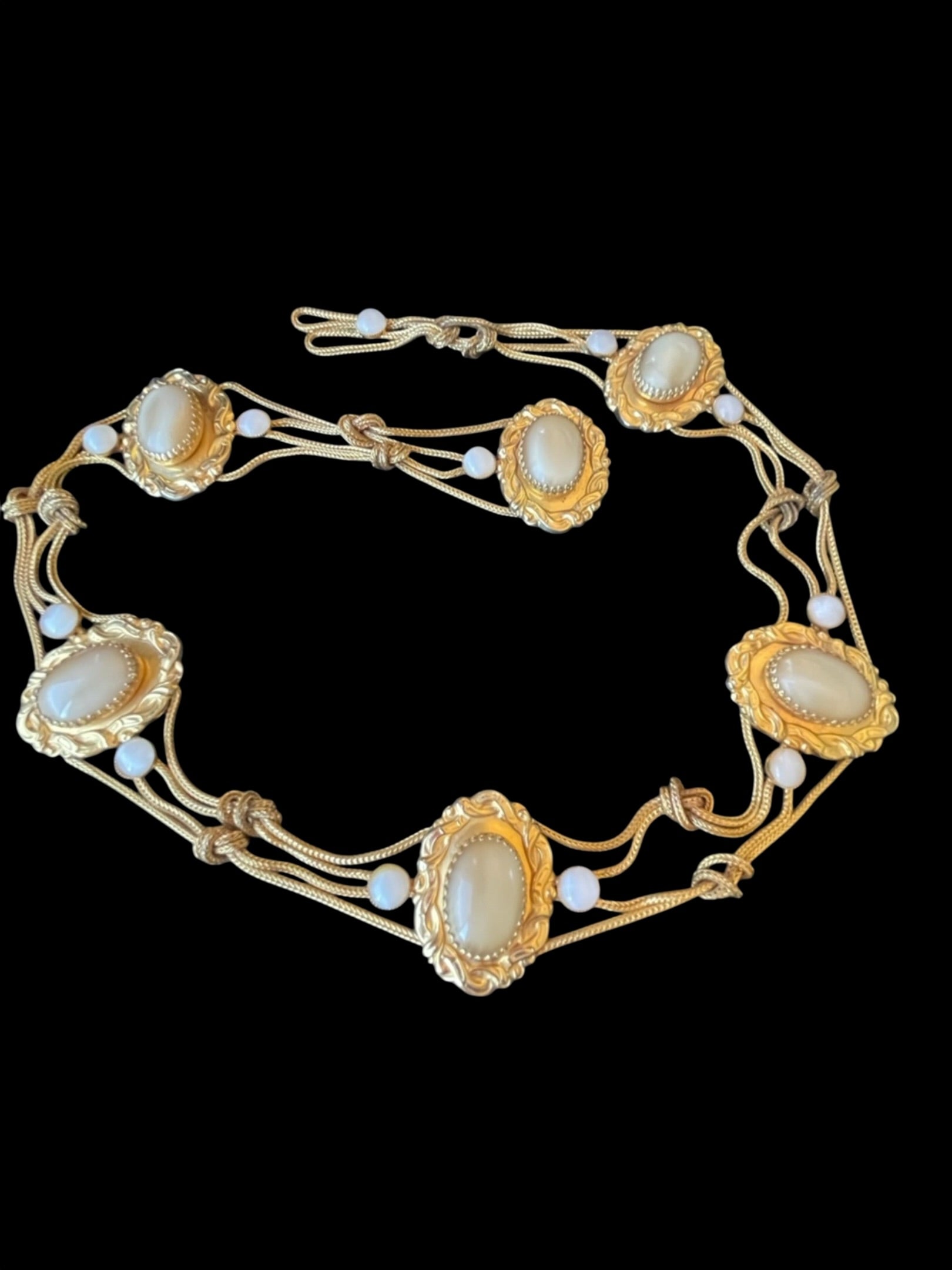 RARE Circa 1970 Christian Dior Runway Necklace/Belt