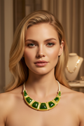 Circa 1970 Valentino Lucite Collar Necklace