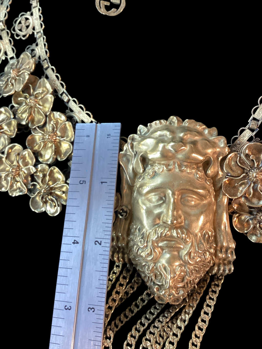 RARE GUCCI 2020 HUGE Hercules Collar Necklace