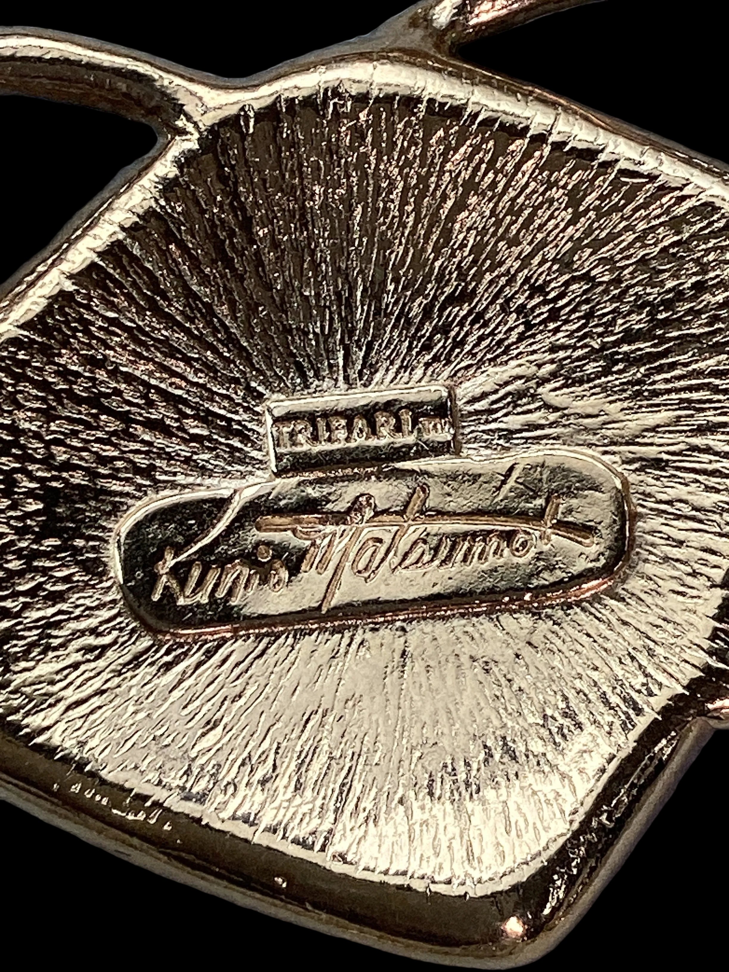 1970s Kunio Matsumoto for Trifari 3 Piece Statement Set
