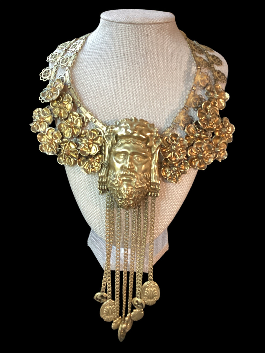 RARE GUCCI 2020 HUGE Hercules Collar Necklace