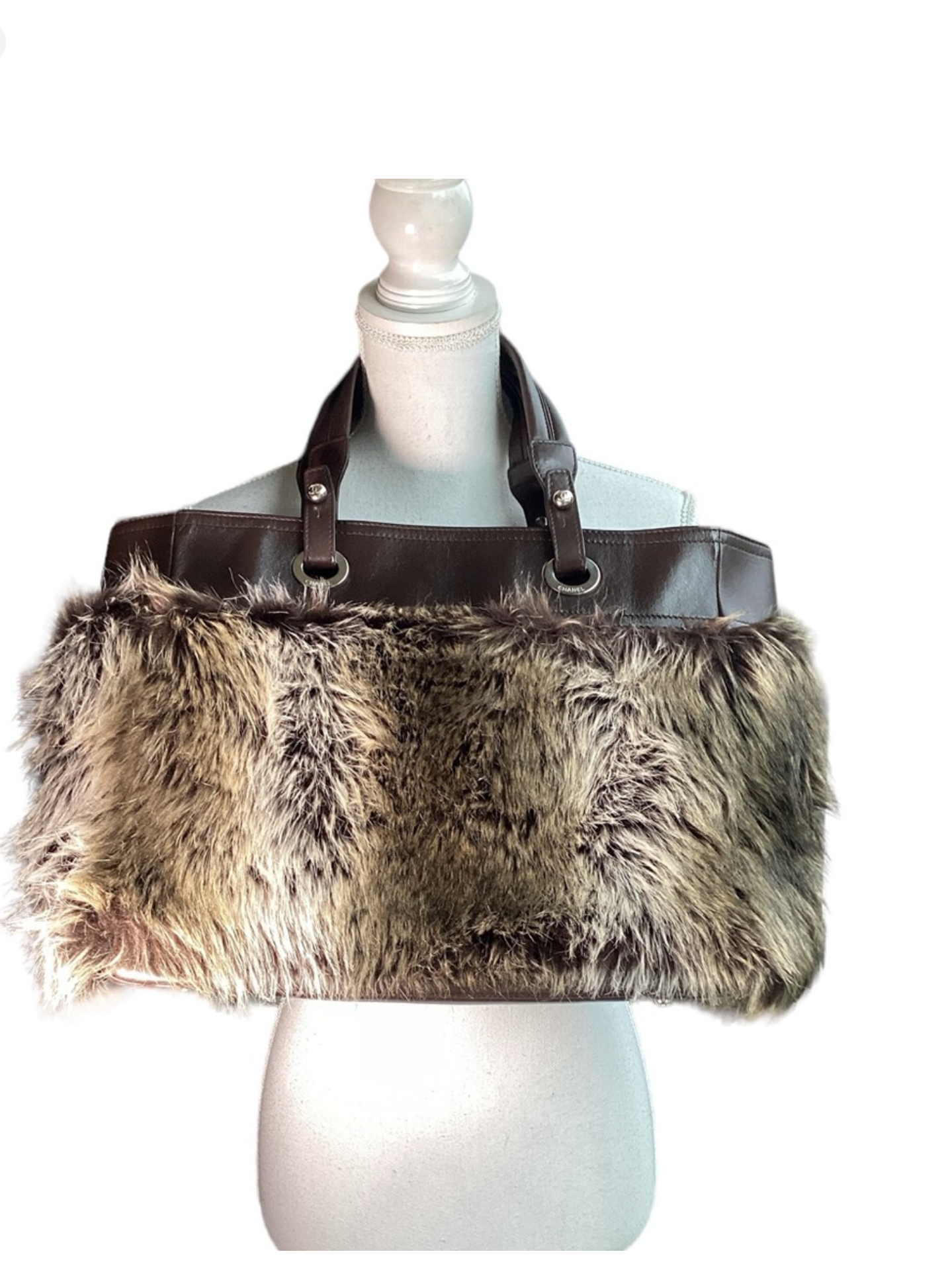 Chanel Paris Biarritz Fantasy Fur Tote