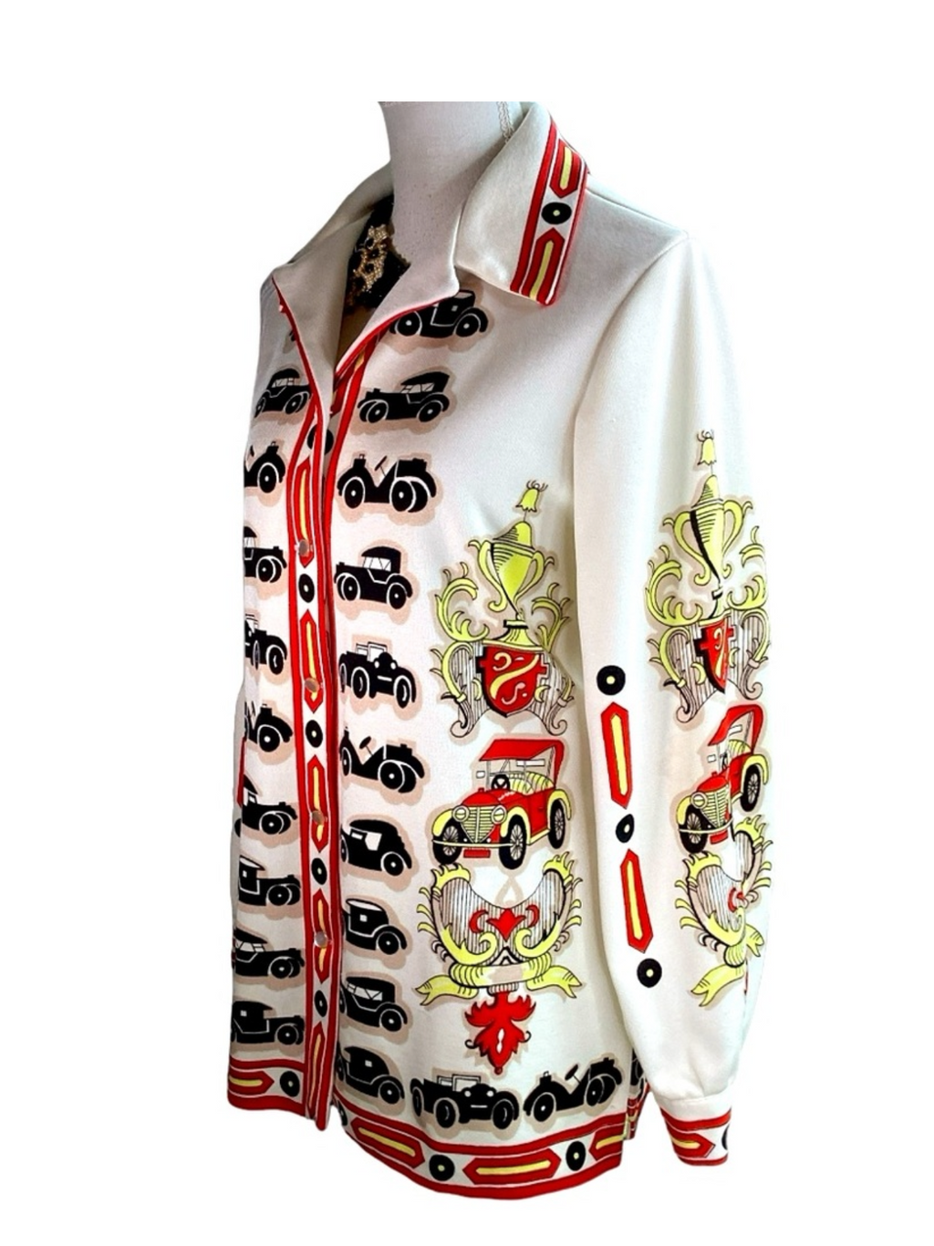 1960's Hamilton 8 Dallas Long Sleeve Whimsical Shirt