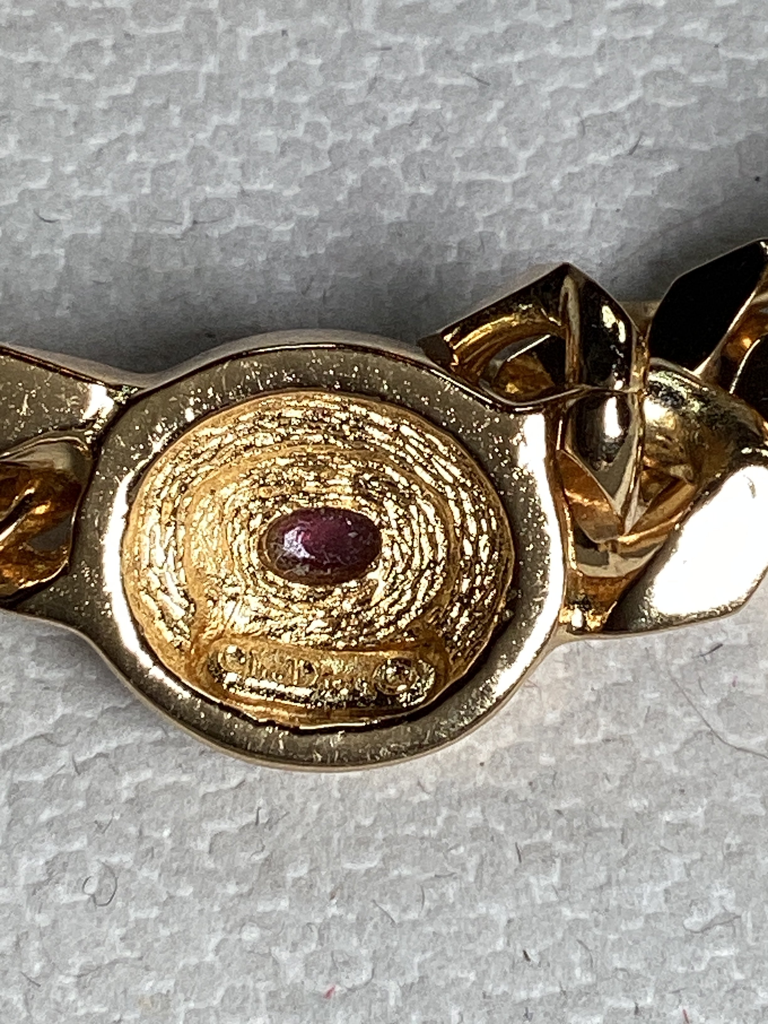 Circa 1960’s Christian Dior Cabochon Necklace
