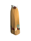 1960’sMushroom Magic Maxi Skirt