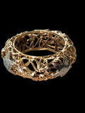 Vintage YSL Yves Saint Laurent Star Cuff Gold Bracelet Rive Gauche 1980s
Runway 160g