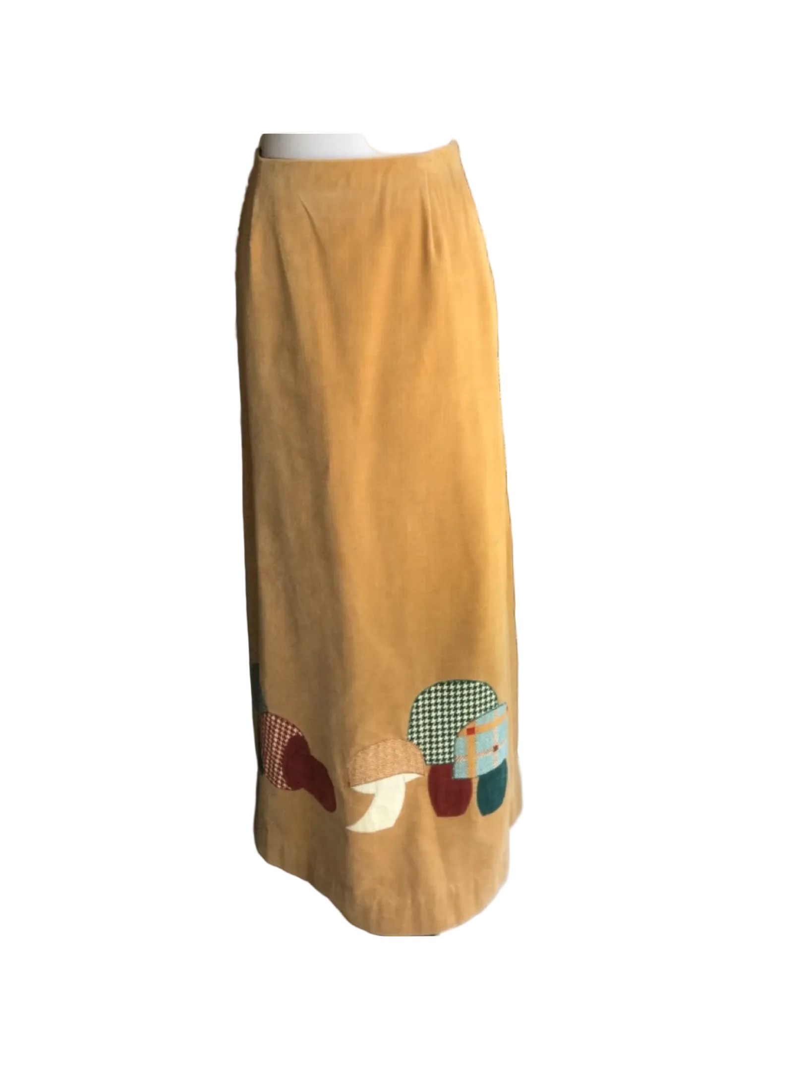1960’sMushroom Magic Maxi Skirt