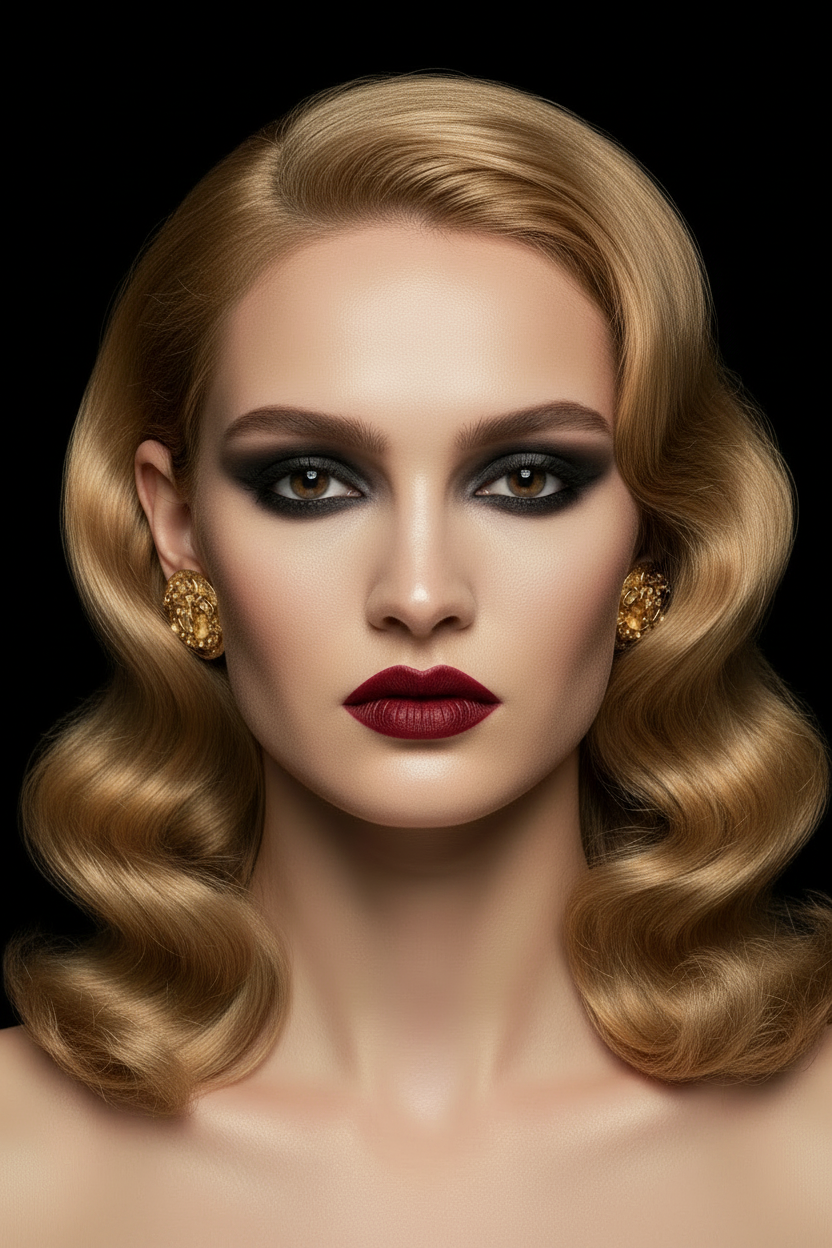 CHANEL Coco Gold Clip Back Earrings