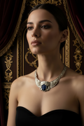 Circa 1960 Salvador Teran Mayan Gold Collection
Collar Necklace