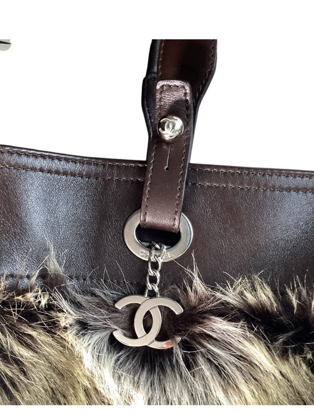 Chanel Paris Biarritz Fantasy Fur Tote