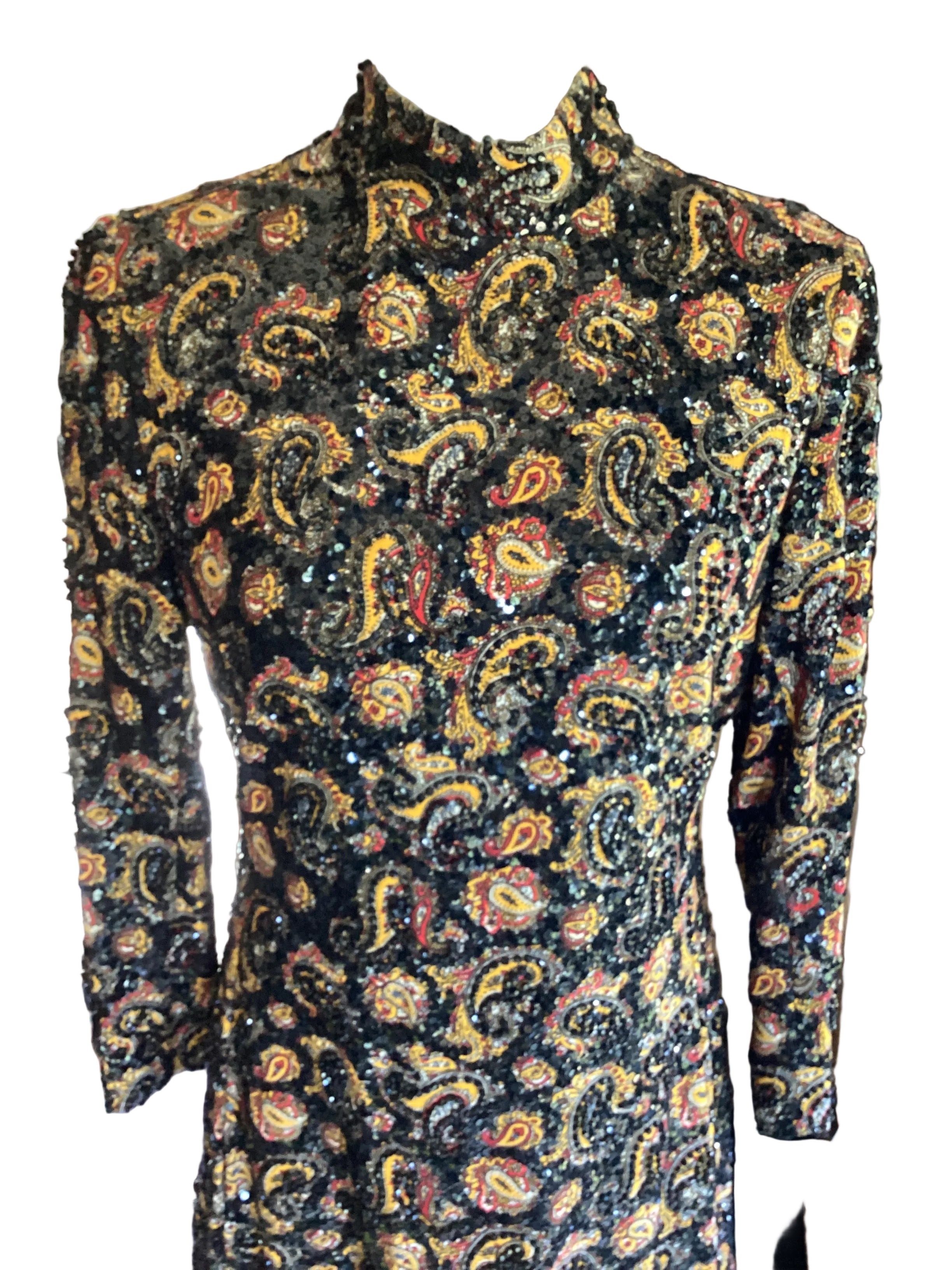 One-Of-A-Kind 1960’s Larry Aldrich Cocktail Dress