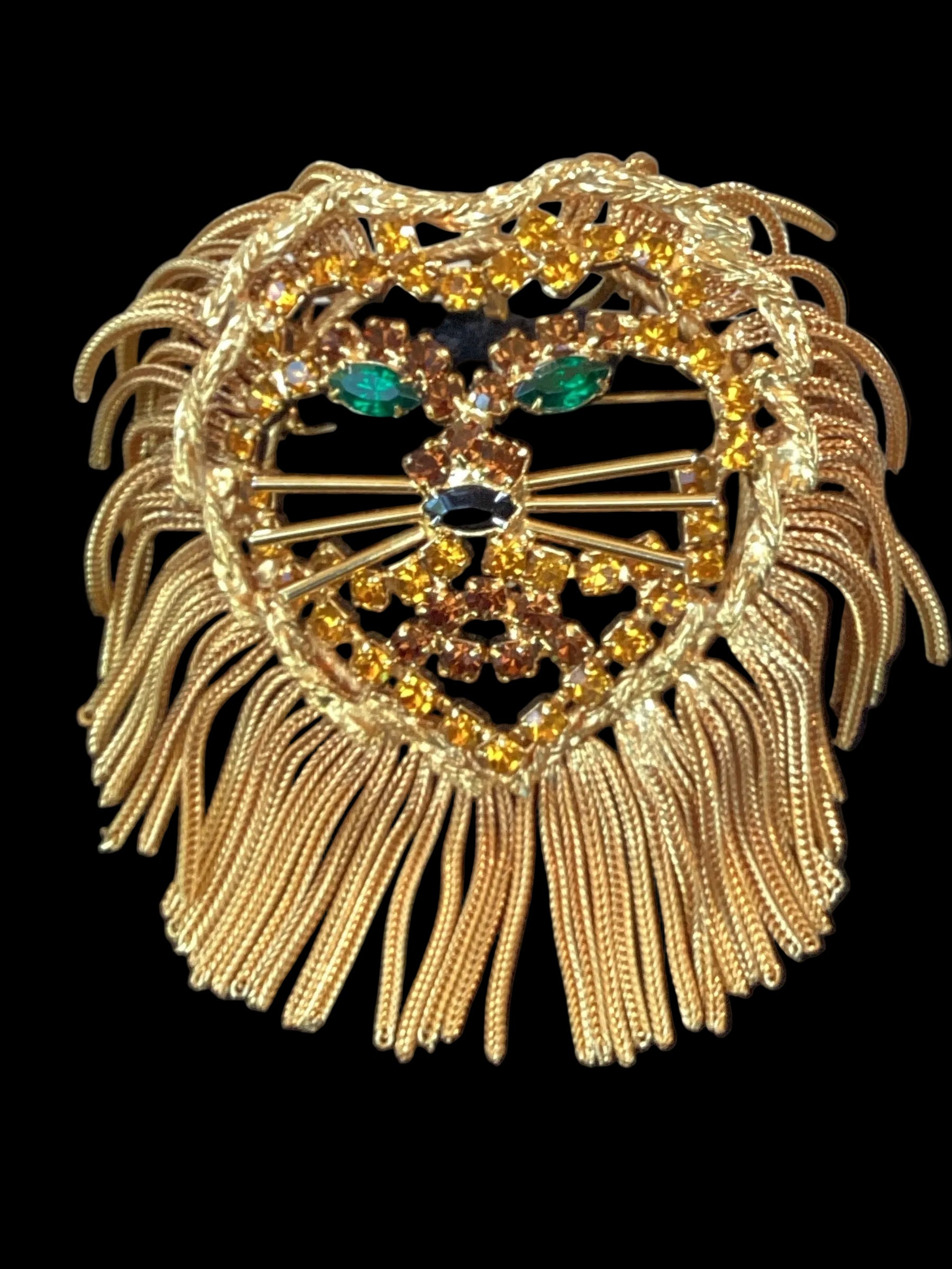 1960 Dominique Lion Brooch/Pendant