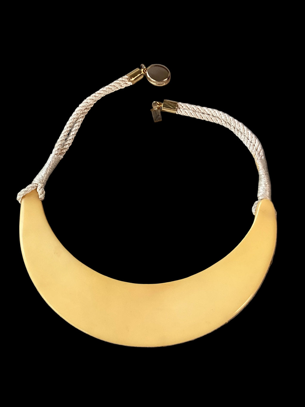 Circa 1970 Valentino Lucite Collar Necklace