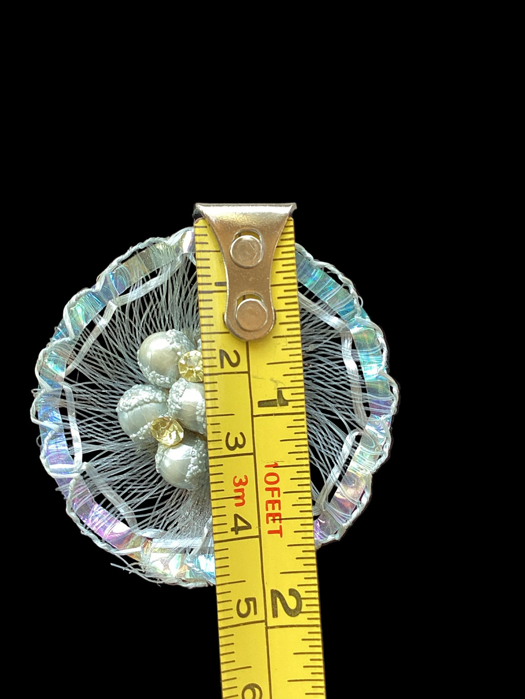 Circa 1950’s Made in Austria Bermuda Blue Rhinestone Bib Necklace & Western Germany Earrings