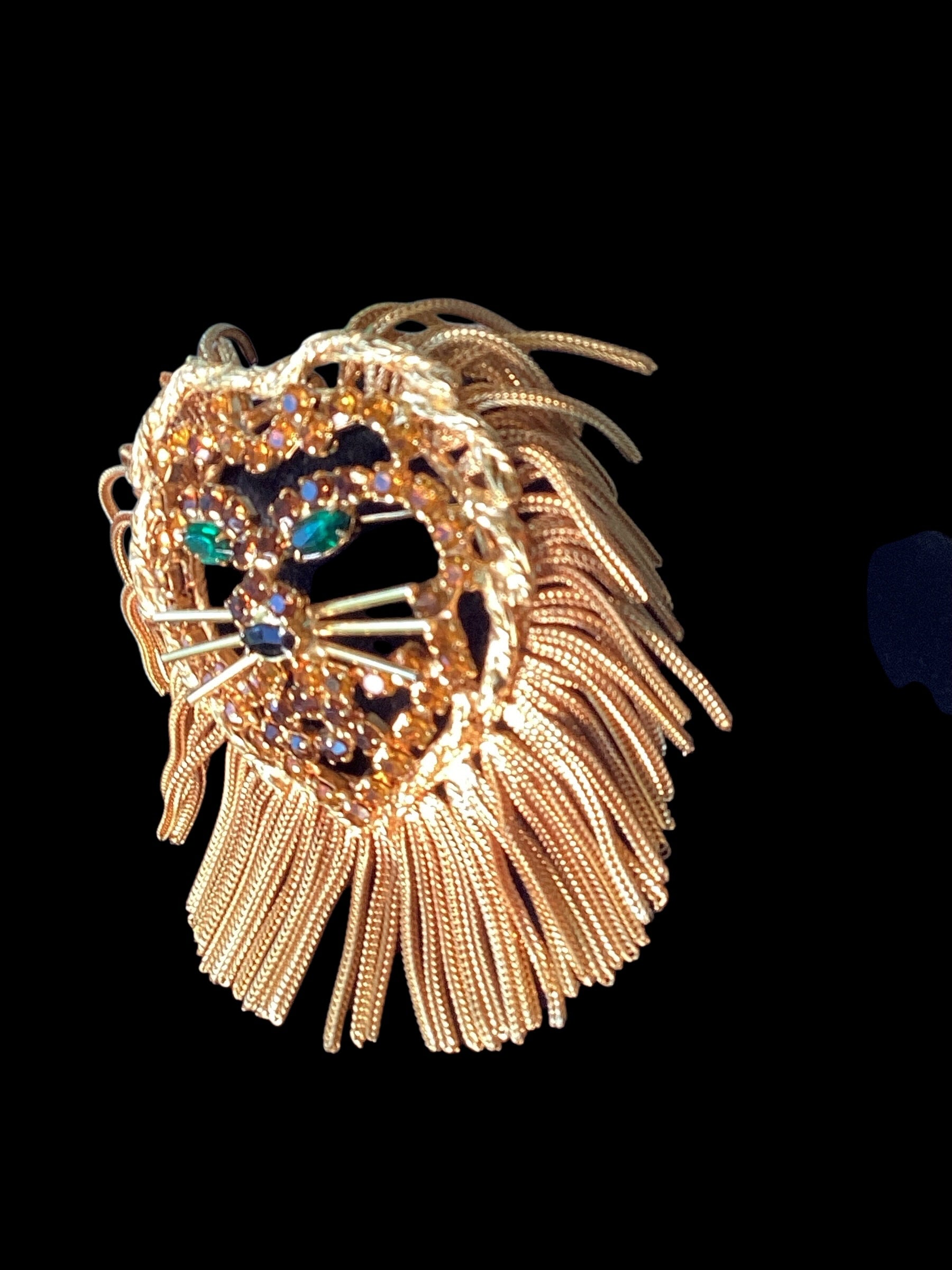 1960 Dominique Lion Brooch/Pendant