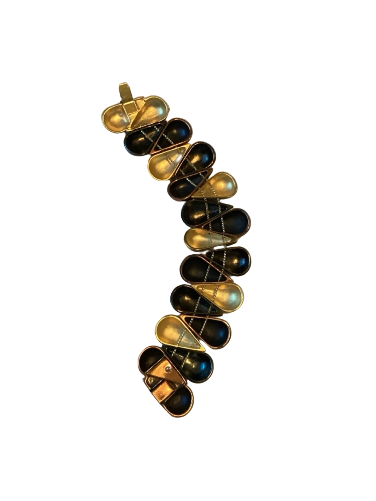 Circa 1980 Yves Saint Laurent Earring & Bracelet Set