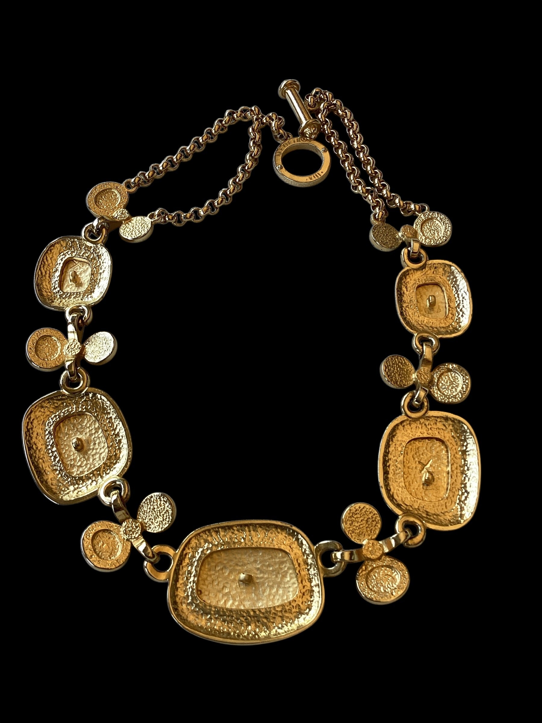John Medeiros XIII Roman Warrior Cameo Necklace