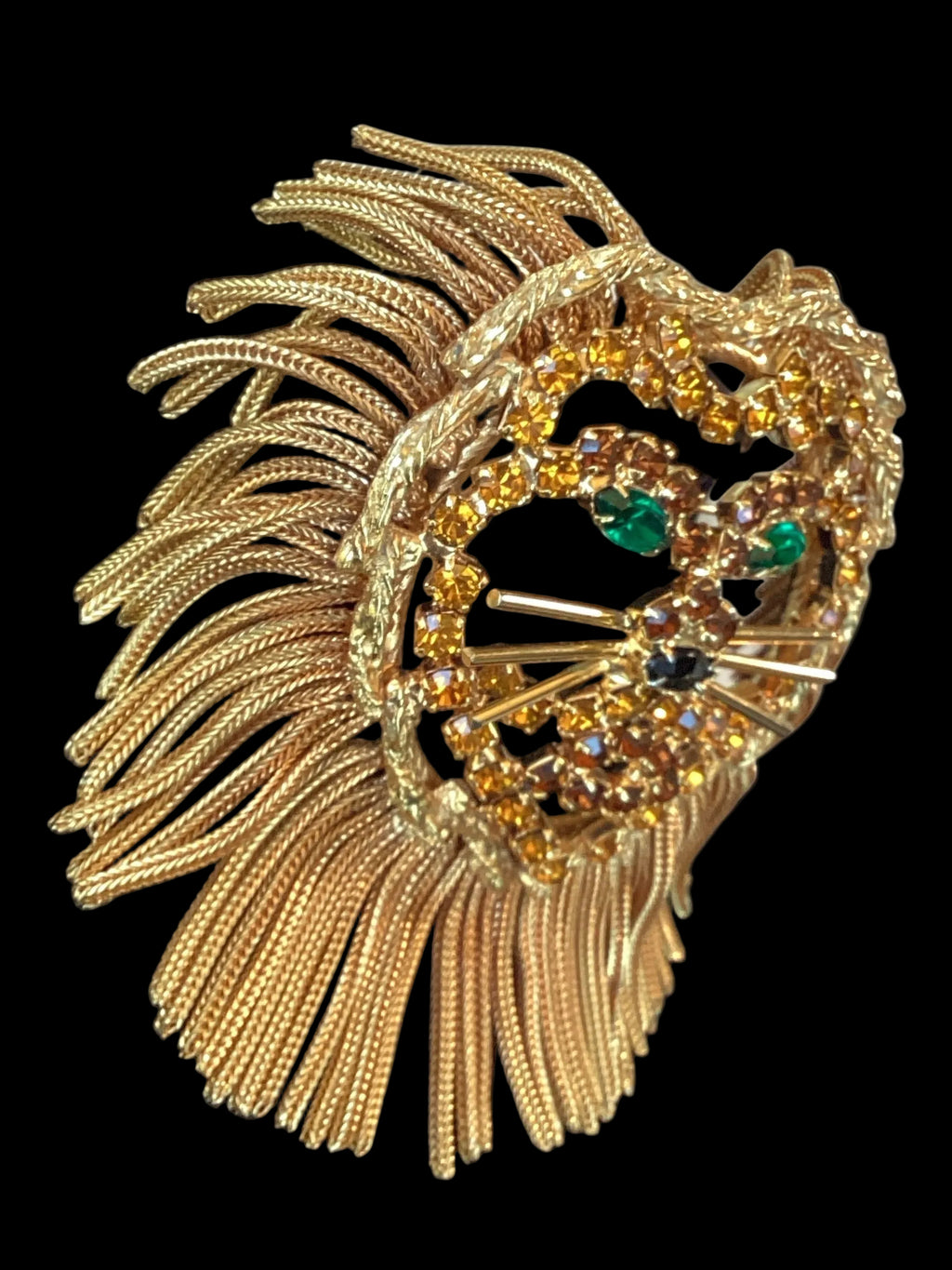 1960 Dominique Lion Brooch/Pendant