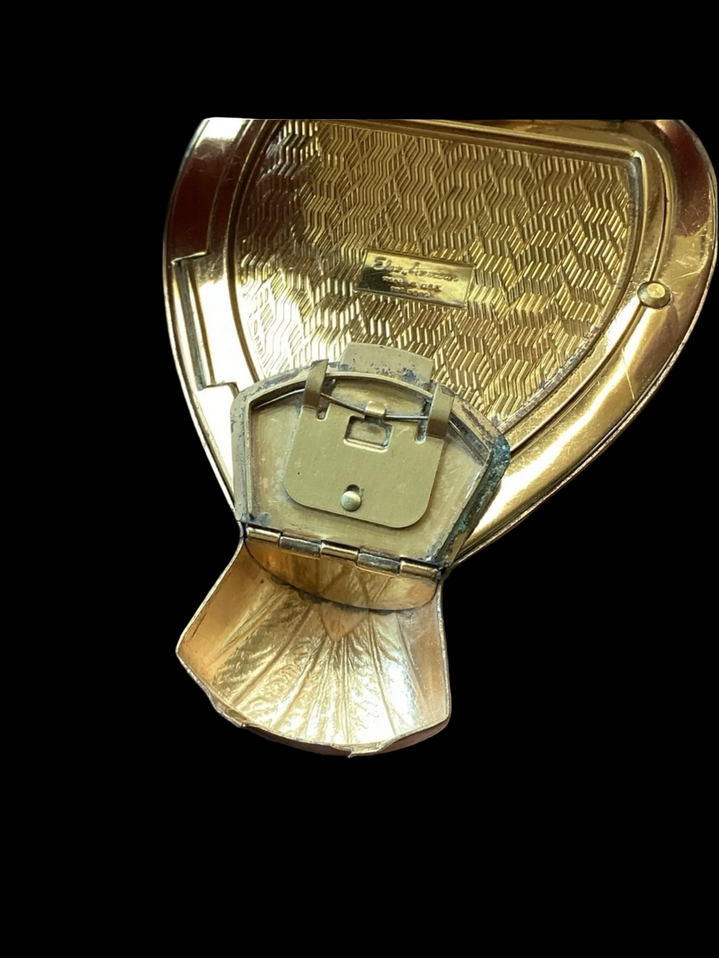 Rare Vintage Salvador Dalí "Bird in Hand" Compact by Elgin American - c. 1950