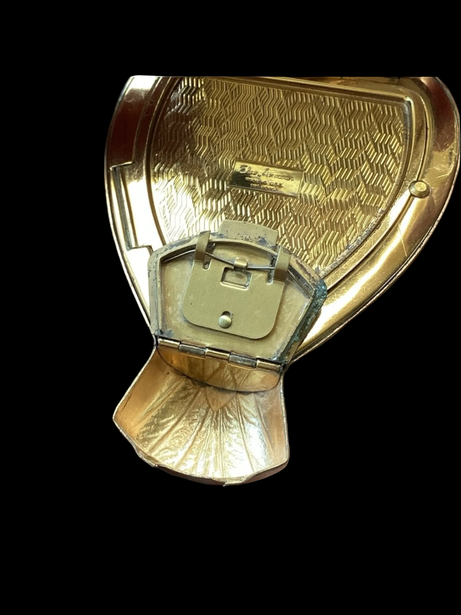 Rare Vintage Salvador Dalí "Bird in Hand" Compact by Elgin American - c. 1950
