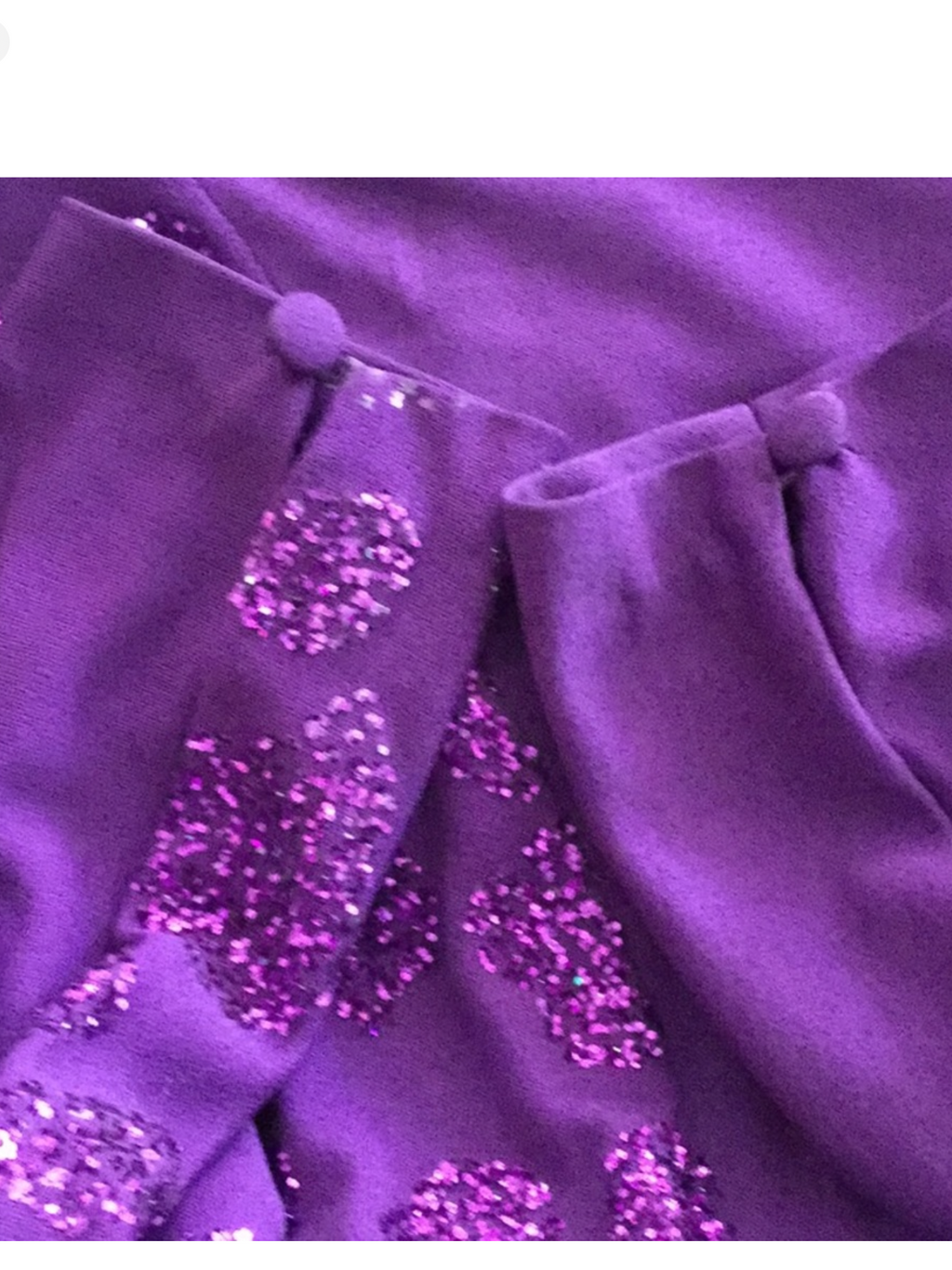 Bernshaw London Batwing Amethyst Sparkle Dress