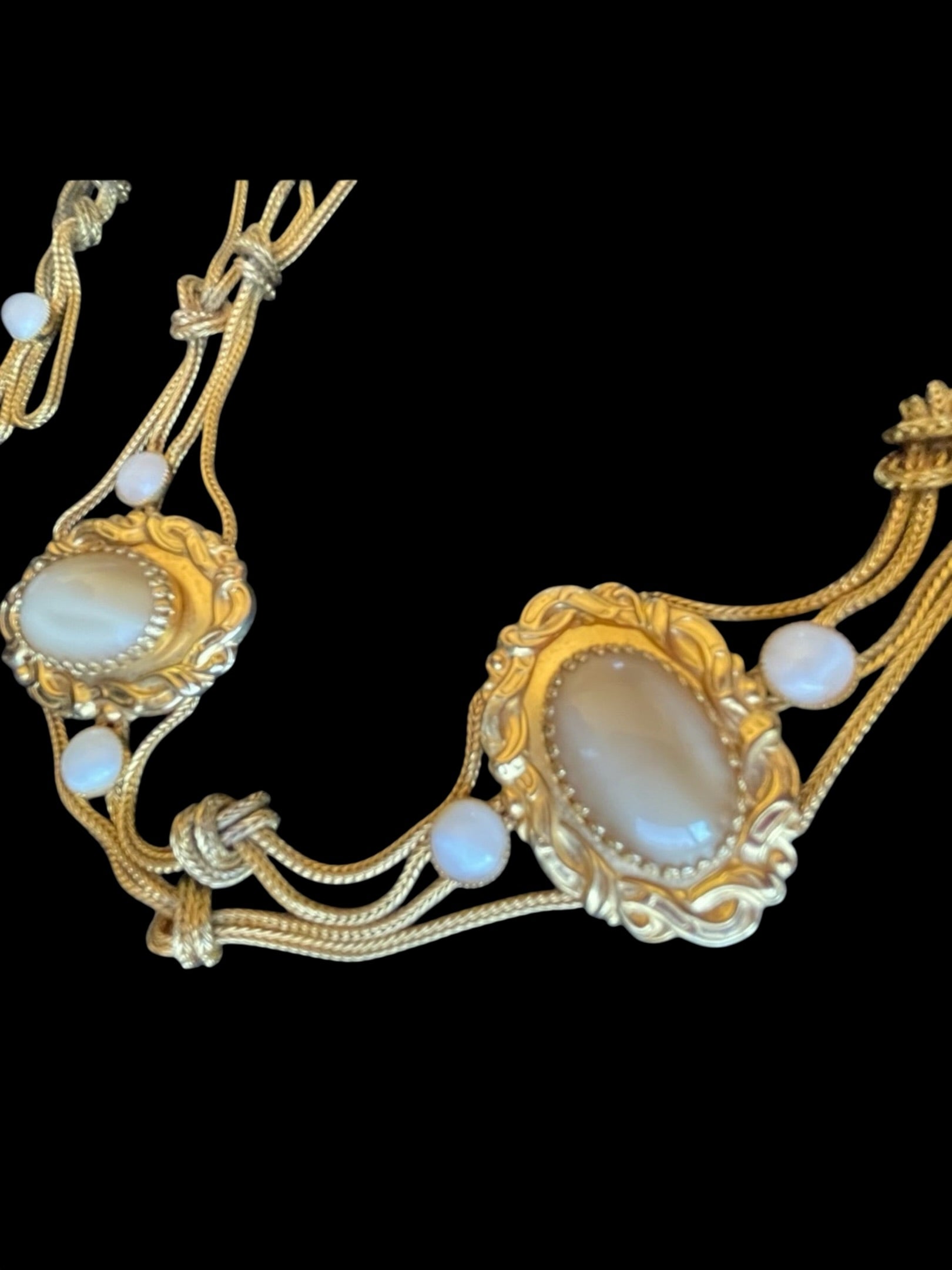 RARE Circa 1970 Christian Dior Runway Necklace/Belt