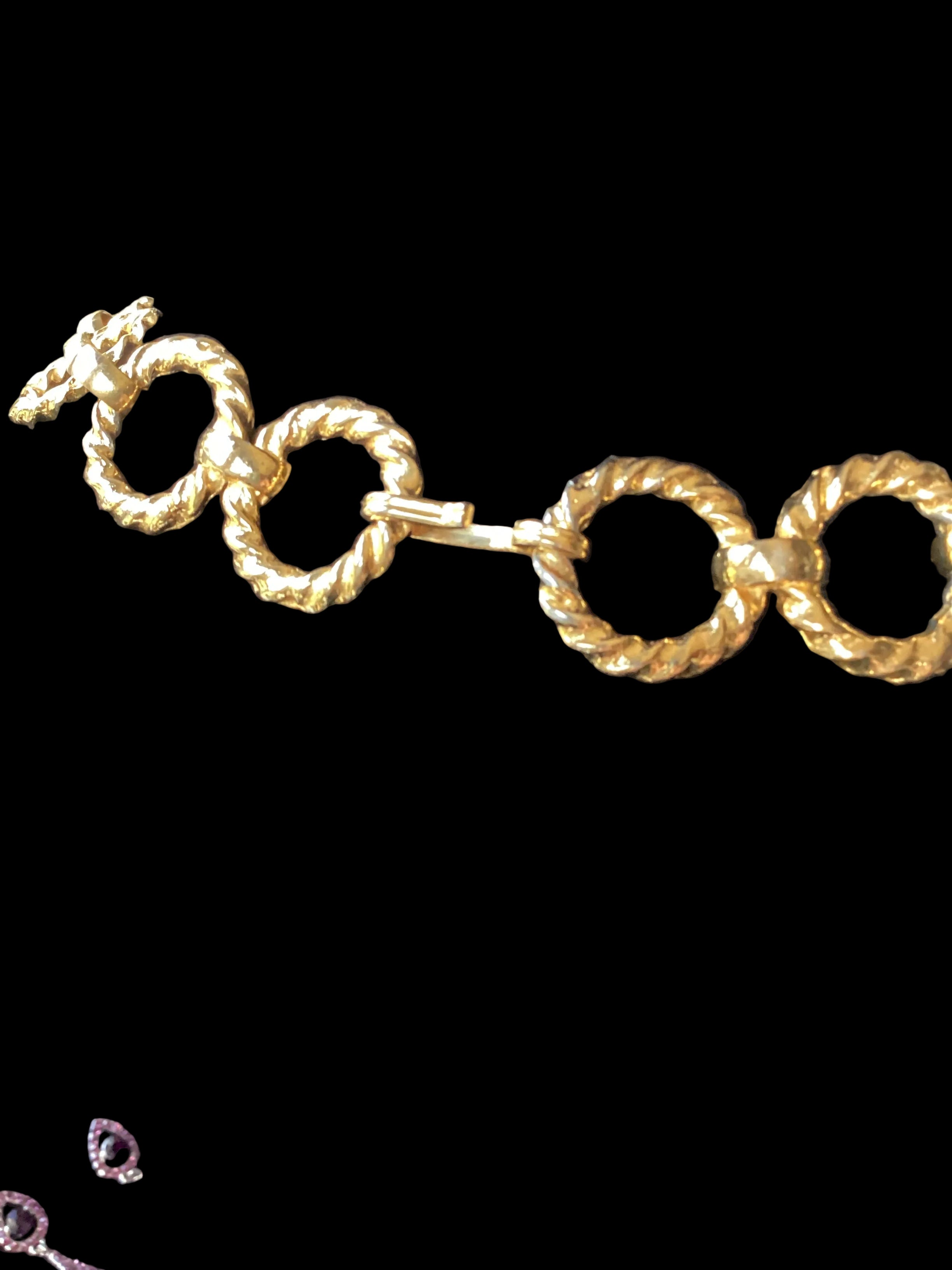 1971 Princess Mimi di Niscemi Frog Pendant Necklace