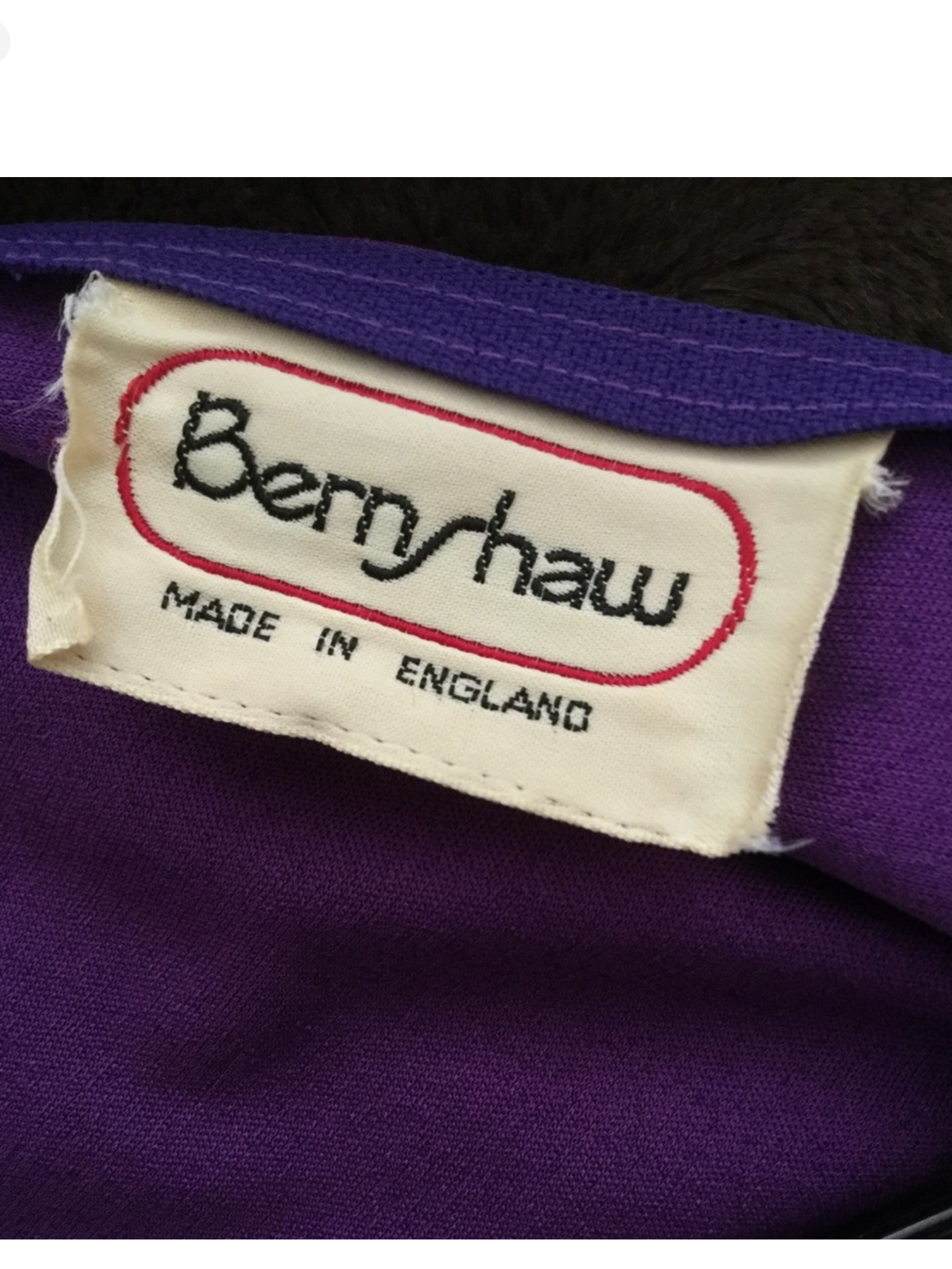 Bernshaw London Batwing Amethyst Sparkle Dress