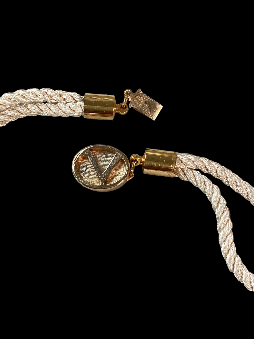 Circa 1970 Valentino Lucite Collar Necklace