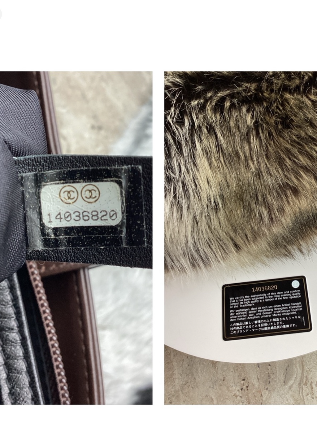Chanel Paris Biarritz Fantasy Fur Tote