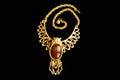1960 Kenneth Lane Articulated Owl Necklace