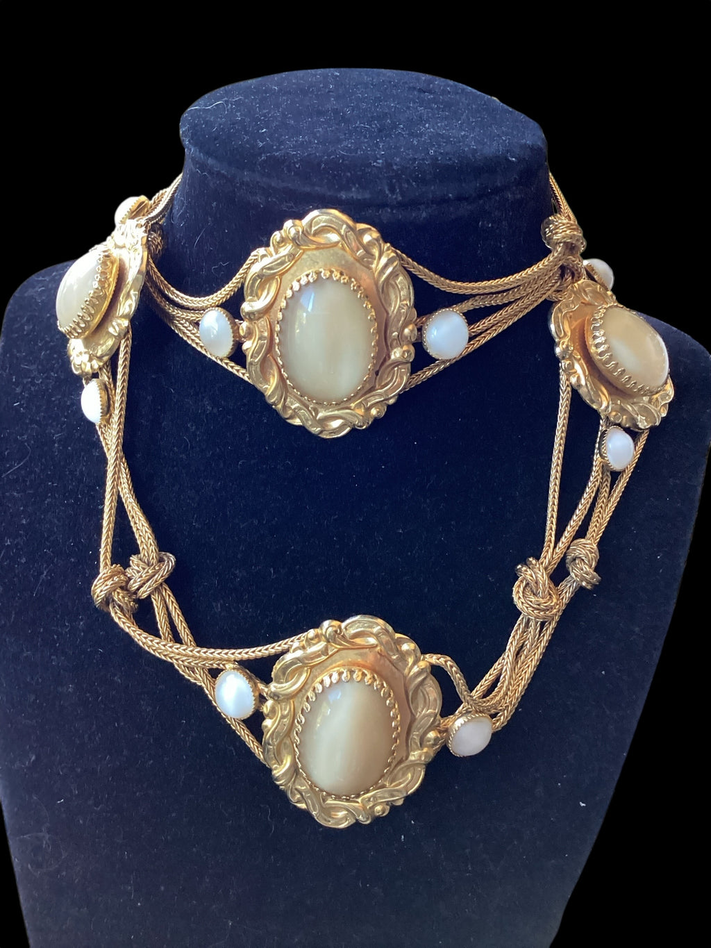 RARE Circa 1970 Christian Dior Runway Necklace/Belt