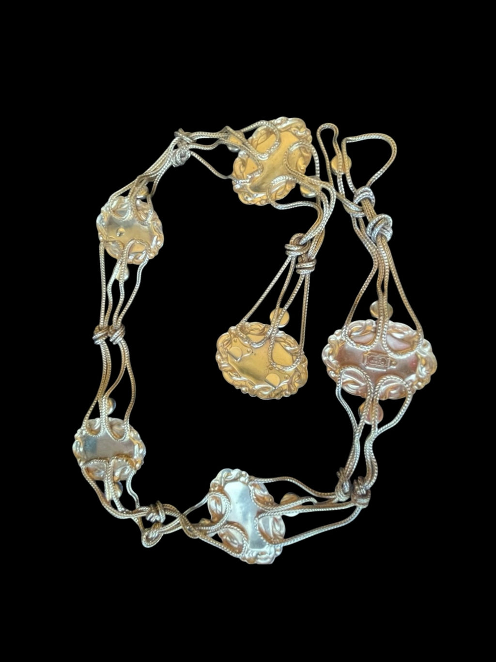 RARE Circa 1970 Christian Dior Runway Necklace/Belt