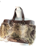CHANEL Paris Biarritz Fantasy Fur Tote