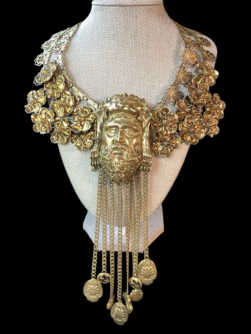 RARE GUCCI 2020 HUGE Hercules Collar Necklace