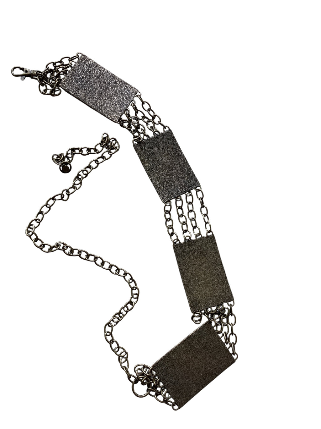 Metal Chain Crystal Belt