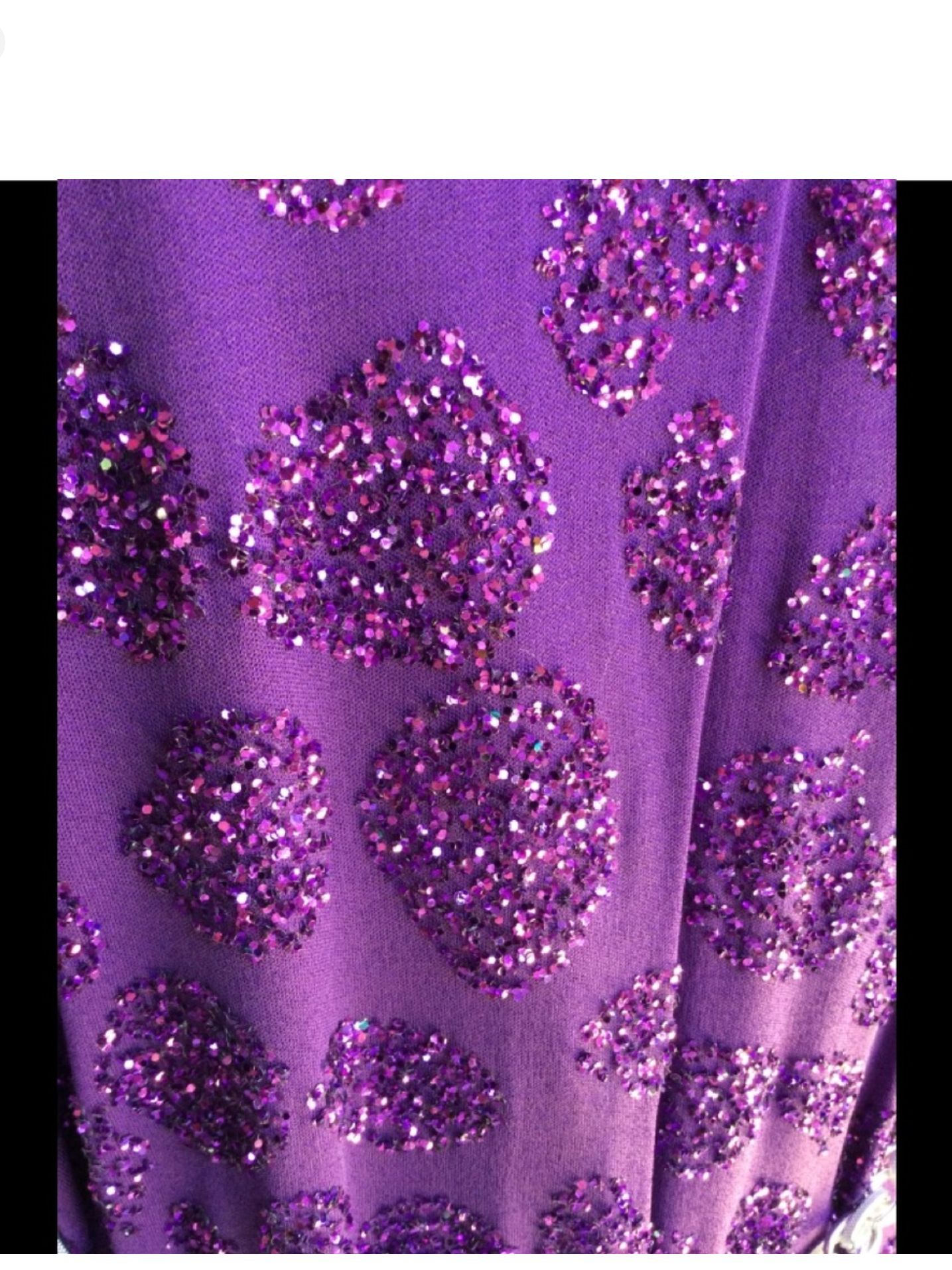 Bernshaw London Batwing Amethyst Sparkle Dress